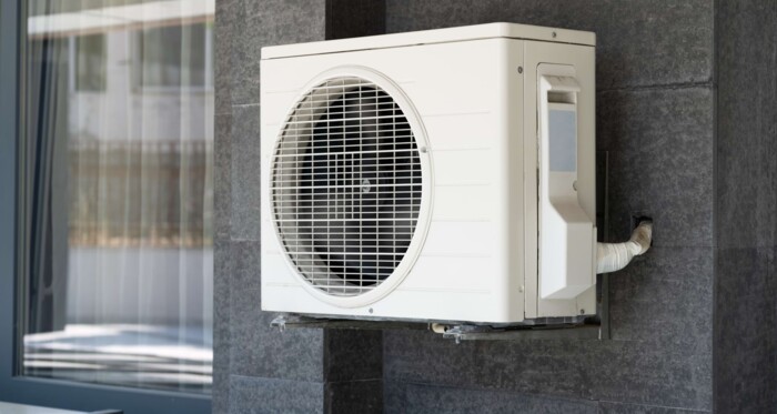 Au&szlig;enger&auml;t einer Split-Klimaanlage