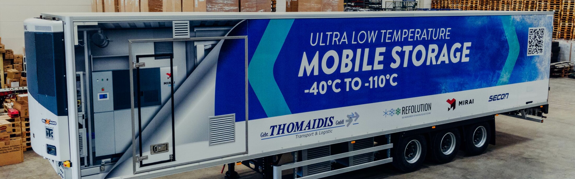 Tieftemperaturen Container