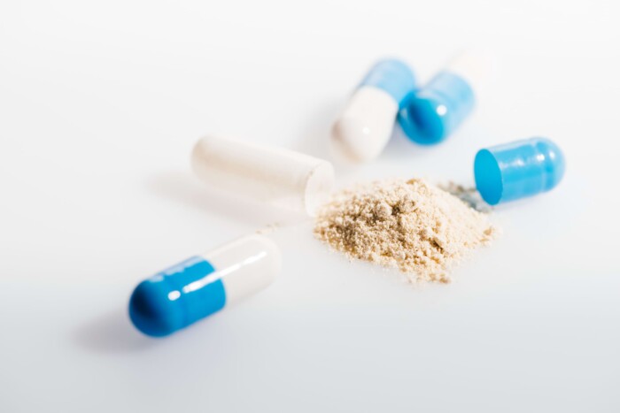 Kapseln mit Medikamenten