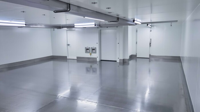 Tieftemperaturlager  von innen